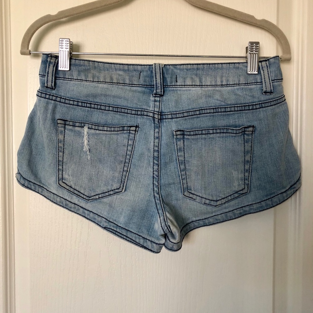 Denim Shorts, Size 26 - Picture 2 of 3